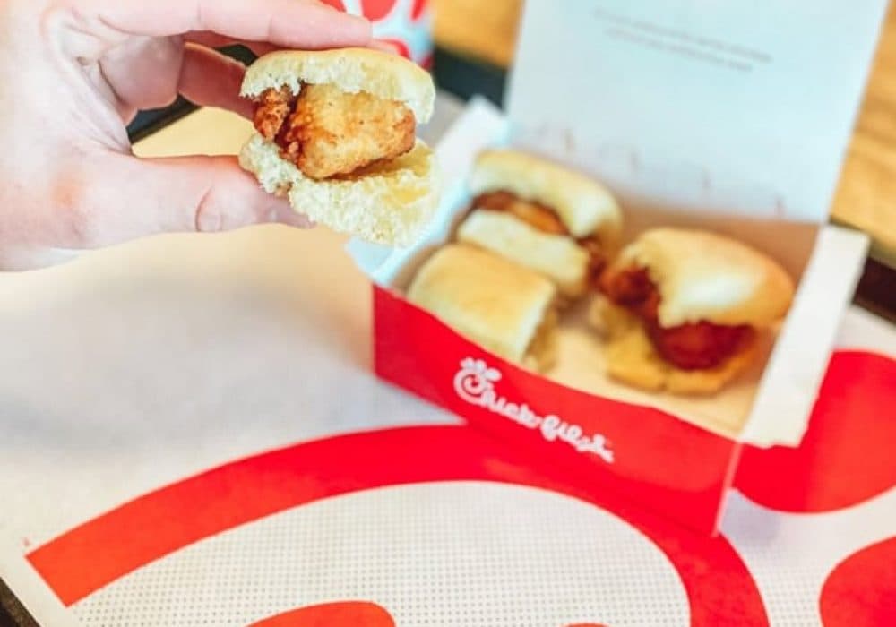 GSP Chick-Fil-A chicken minis.